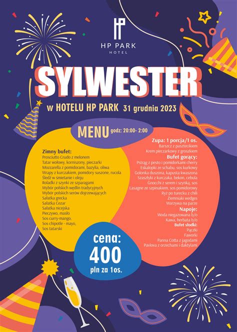 sylwester w poznaniu|Taneczny Sylwester 2024 w Hotelu HP Park w Poznaniu